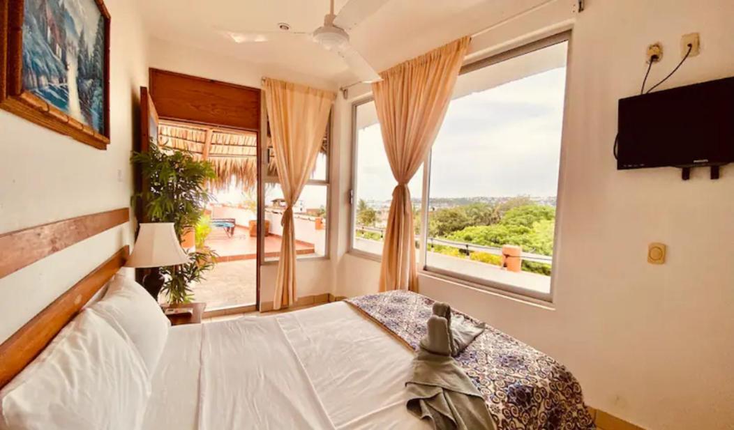 Ximajo Casa Piedra Hotel Brisas de Zicatela Luaran gambar