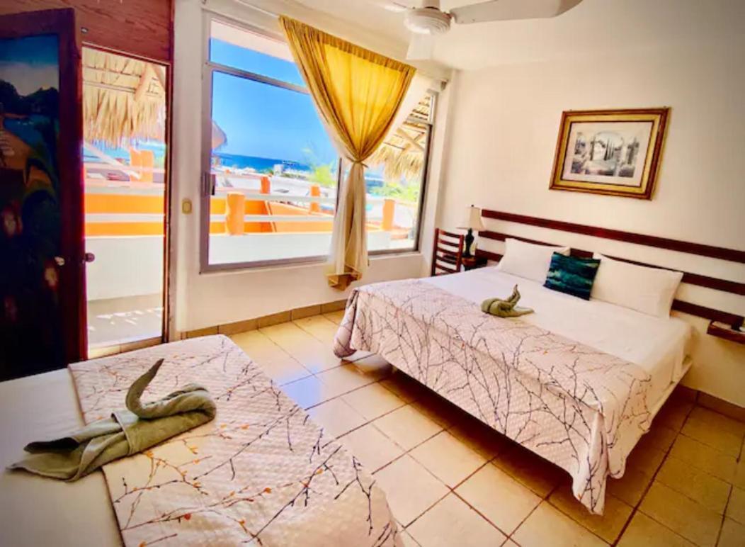 Ximajo Casa Piedra Hotel Brisas de Zicatela Luaran gambar